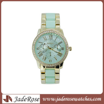 Diamond Alloy Watch Stone Quartz Watch